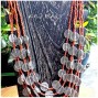 multi charms accessories beads necklaces orange color 